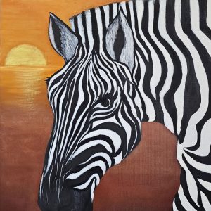 Zebra ( 20 x 24 )